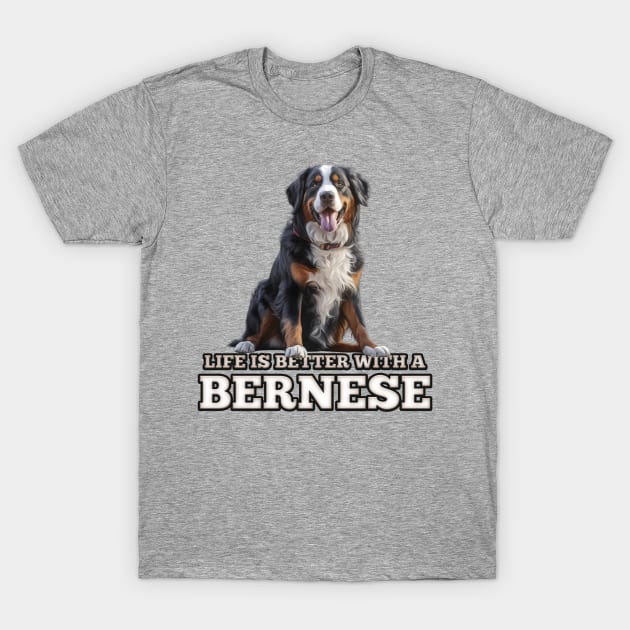 Bernese mountain dog T-Shirt by Bernesemountaindogstuff